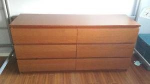 Ikea malm 6 drawer dresser