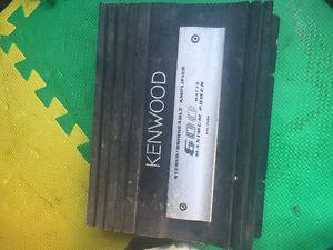 Kenwood amp 600 watts