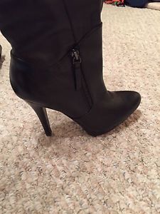 Leather Nine West Boots Size 6.5