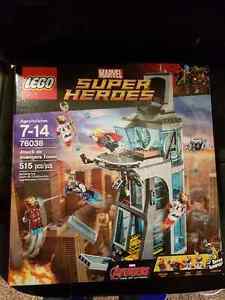 Lego Attack on Avengers Tower set 