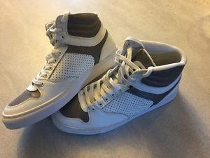 Like new mint condition Lacoste high top shoes
