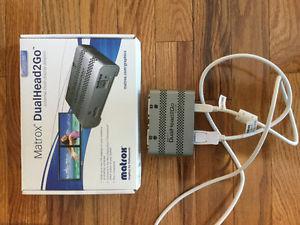 Matrox dualhead2go for Mac