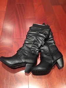 New Winter Heel Boots Size 9
