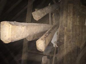 Old solid barn beams for sale