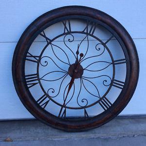 Ornamental 30 inch wall Clock