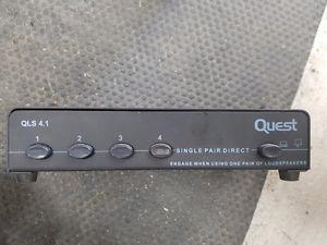 Quest QLS Watt Speaker Switch-Black, Single