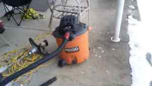 Rigid wet/dry vac selling for 80 obo