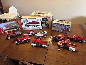 Set of Lennox toy trucks