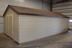 Sheds, horse shelters, cabins