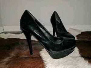 Size 7 Cupid platform heels