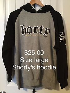 Size large shorty's hoodie