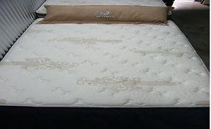 THE EXCELSIOR-UPSCALE QUEEN MATTRESS SET-BAMBOO COVER/SUEDE