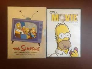 The Simpson's Season 1 and The Simpsons Movie