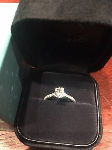 Tiffany & Co. Cushion Cut Novo Diamond Engagement Ring