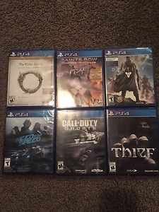 Wanted: SELLING PS4 GAMES IN GREAT CONDITION
