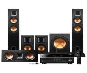 Yamaha RX-V581 with Klipsch speakers (brand new).
