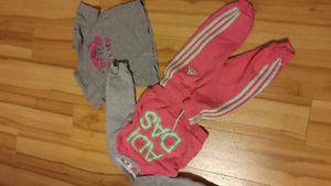 Adidas and roots clothes