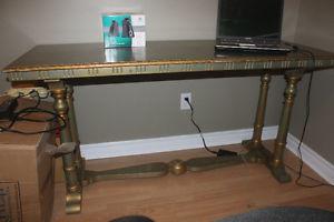 Antique Library Table from Maine (use as desk or island