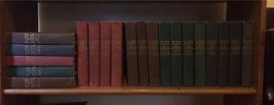 Antique book set "The Great Event By Famous Historians"