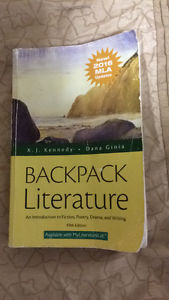 Backpack Literature; Fifth Edition