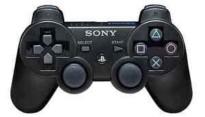 Black Wireless Dualshock 3 Controllers for PS3