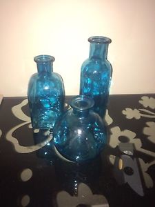 Blue vases