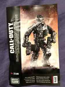 CALL OF DUTY Mega Bloks EXCLUSIVE  SEALED