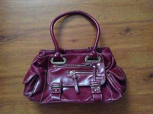 Deep pink purse