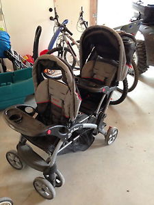 EUC baby trend sit to stand stroller