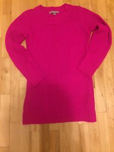 Hot Pink Knit Tunic Sweater- never worn