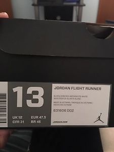 Jordan flight runner size 13