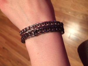 Lia Sophia Chain Link bracelets (2)