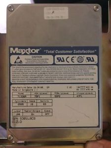 Maxtor A 1.3GB RPM /Samsung Spinpoint V60 SVH