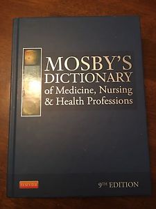 Mosby's Dictionary.