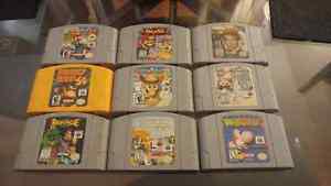 N64 games see ad for pricing