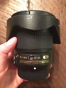 Nikon 20mm/f1.8 prime lens