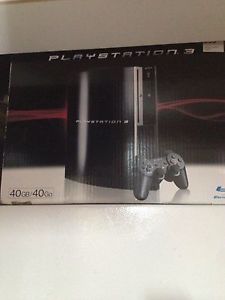 PS3 with controller 1 game
