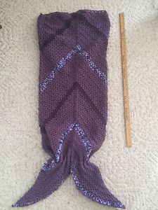 Purple mermaid tail