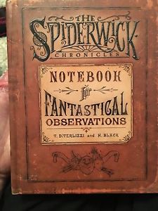 The Spiderwick Chronicles notebook for fantastical