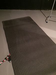 Two foam gym matts
