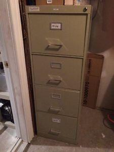 Vertical 4 Drawer File Cabinet