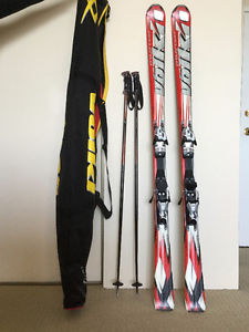 Völkl Crosstiger Steel Skis Marker Motion N237 Binding