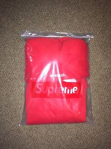 Wanted: Red Supreme S logo hoodie