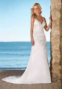 Wedding dress brand new white size 2