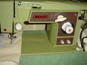 $150 · Bay Crest sewing machine with case in very good