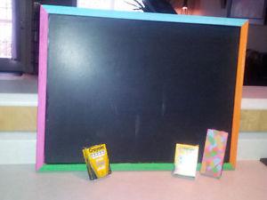 Children's Chalkboard with Chalk/Eraser