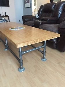 Coffee table (hand made industrial style)