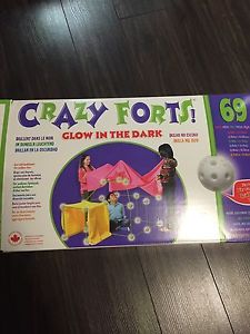 Crazy forts, glow in the dark