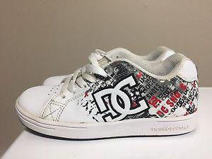 DC youth size 3 sneakers