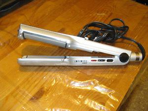 Hair Straightener with Rotating Spin Attachment